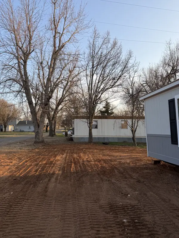 Site cleared and graded for new mobile home placement