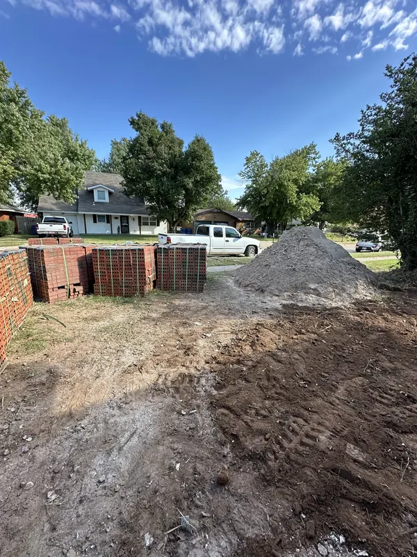 Dump truck on a material haul