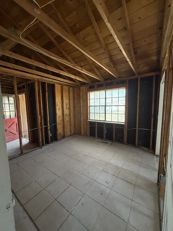 Site cleared and graded